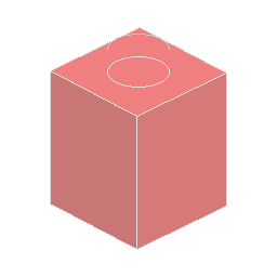 1x1 Trans Brick 30065